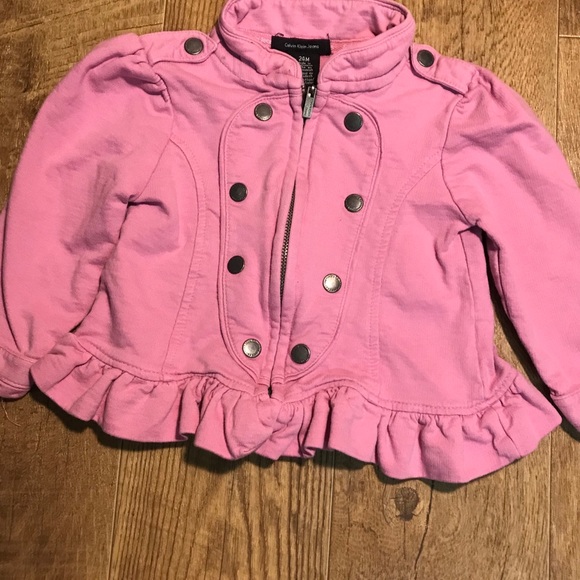 calvin klein toddler girl jacket